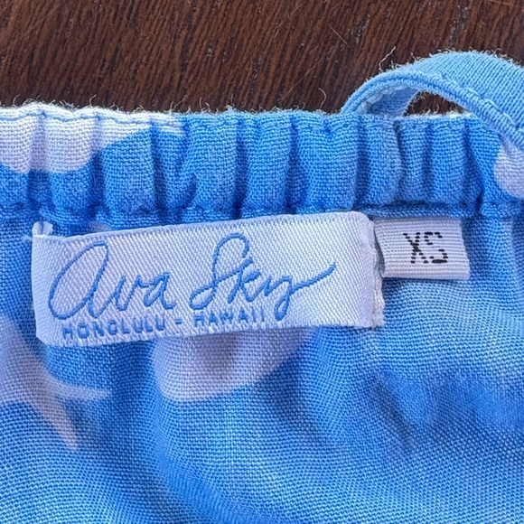 Ava Sky Floral Blue Dress - Picture 3 of 7